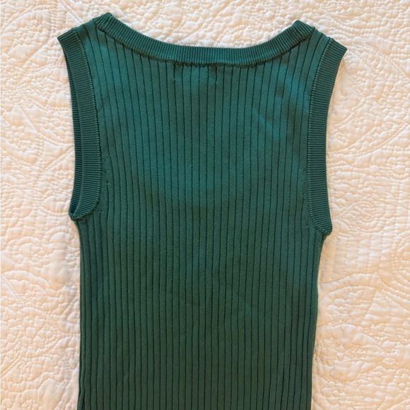 H&M Green Ribbed Dress - Picture 5 of 6